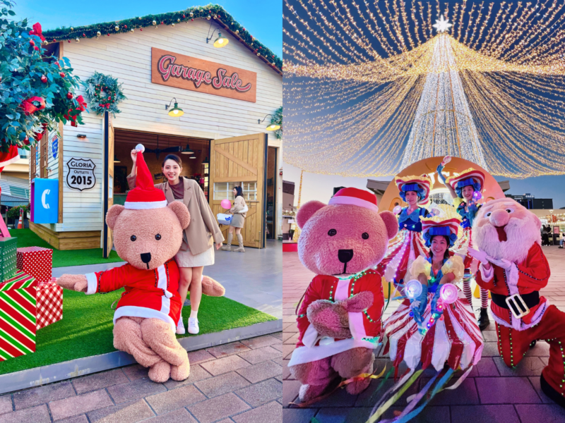 2026桃園水族館Xpark體驗心得:13展區亮點/便宜門票/表演時間/餐廳與停車攻略 64 Xpark附近華泰名品城聖誕熊偶、燈飾與遊行表演